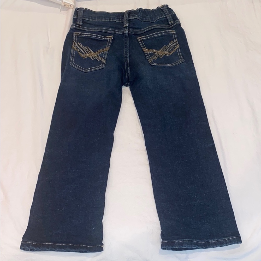Wrangler Kids' Dark Blue Jeans - Picture 2 of 6